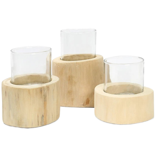 Bazar Bizar | Het Kaarsen Trio - Set Van 3 1