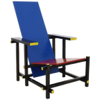 Dutch Bauhaus Lounge Chair In The Style Of Gerrit Rietveld thumbnail 1