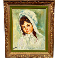 Philippe Marie Picard (1915-1997). Portrait Of A Girl.