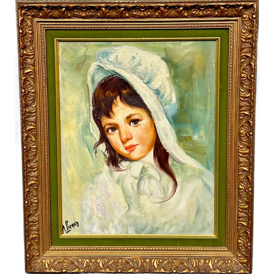 Philippe Marie Picard (1915-1997). Portrait Of A Girl. 1