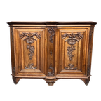 Notenhouten Ladekast In De Stijl Van Louis Xv. thumbnail 1