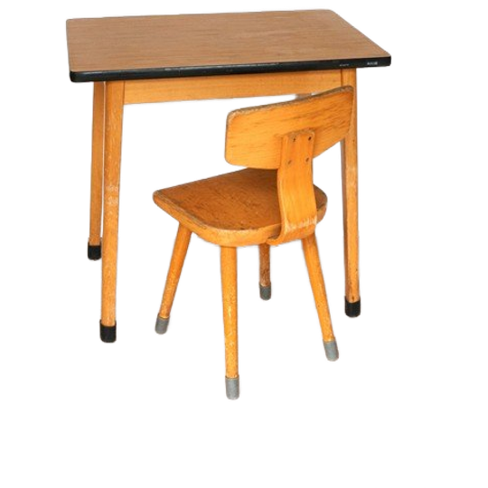 Vintage (school)tafeltje Kind 1