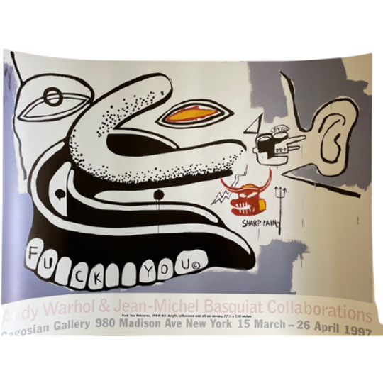 Andy Warhol&jean- Michel Basquiat, F.. You Dentures (1984-85) 1