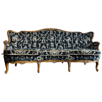 Vintage Barok Zetel / Retro Canapee / Sofa / Bank