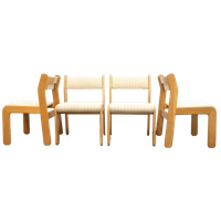 Set Van 4 Deense Eetkamerstoelen