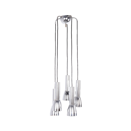 Cascade Hanglamp Chroom Jaren 60 1