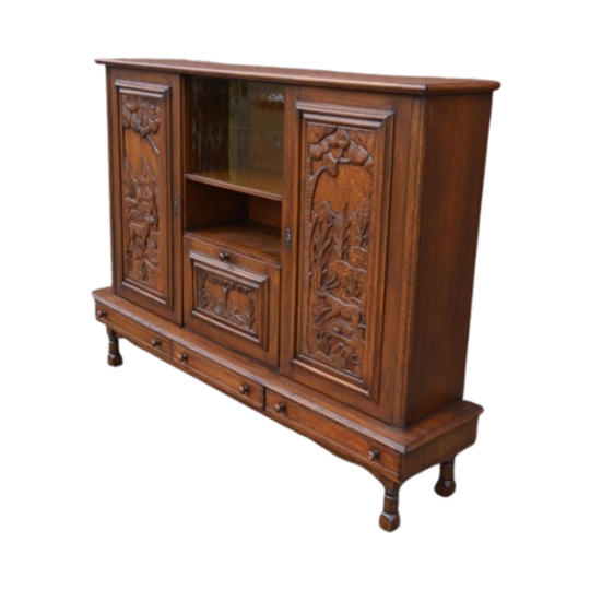 Dressoir Donker Eiken 1