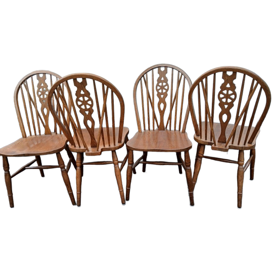 Windsor Eetkamerstoelen Wheelback 1