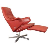 Gealux Recliner Swivel Leren Fauteuil