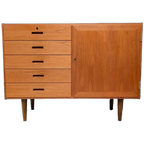 Vintage Sideboard, Kai Winding, Jaren 60 thumbnail 1