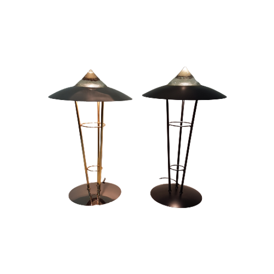 Conical Herda Table Lamp 1980s 1