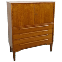 Design Wk Möbel Teak Ladekast Vintage Kast