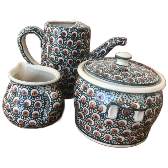 Aardewerken Pools Servies 1
