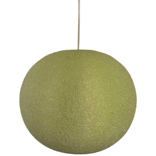Xl Vintage Sugar Ball Pendant Lamp Rotaflex 1960s 1