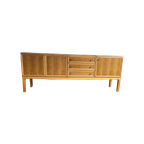 Vintage Sideboard Van Palette Lengte 210cm thumbnail 1