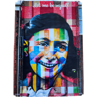 Eduardo Kobra, Let Me Be Myself 2016, Isa Museum Amsterdam