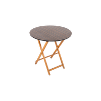 Foldable Italian Modern Round Table, 1970’s Italy