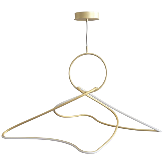 101 Copenhagen | Ghost Chandelier, Mini - Gold 1