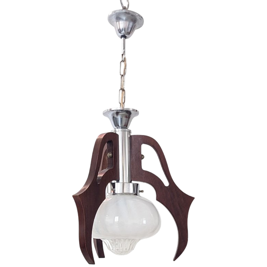Jaren 70 Hanglamp – Murano – Mazzega - (ka46) 1