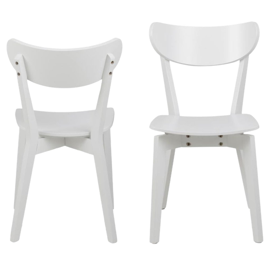 Hamar Eetkamerstoel - Set Van 2 - Wit 1