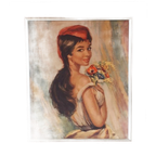 Jaren 70 Zigeunerin Schilderij Print Fp Nicol thumbnail 1