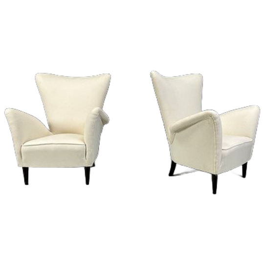 Mid Century Armchairs By Gio Ponti, 1950s 1