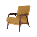 Fauteuil 'Soyen' Vintage Opnieuw Gestoffeerd thumbnail 1