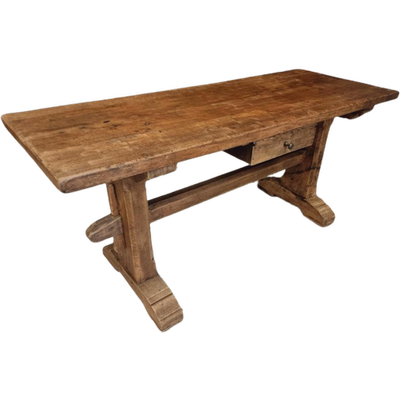 Antieke Tafel Franse Landelijke Eettafel Kloostertafel