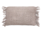 Bazar Bizar | De Oh My Gee Kussenhoes - Parelgrijs - 30x50 thumbnail 1