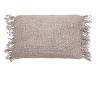 Bazar Bizar | De Oh My Gee Kussenhoes - Parelgrijs - 30x50