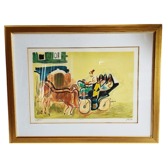Litho Nahum Gutman (°1898 +1980) 1