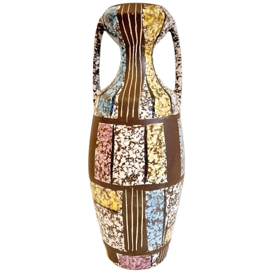 Bodo Mans Vintage Vaas Keramiek Kunst 1