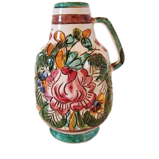 Vintage Vaasje Keramiek Bloemen Vaasje 1