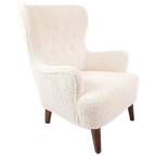 Vintage Artifort Theo Ruth Heren Fauteuil Teddy Nieuwe Stof thumbnail 1