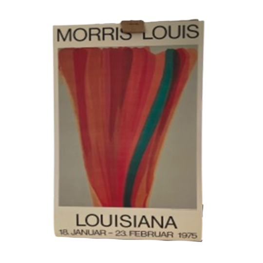 Louisiana Exhibition Poster Morris Louis 1