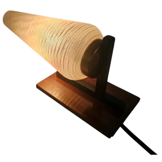 Attr. Philips - Teak - Satijnglas - Messing- Holland - 60'S 1
