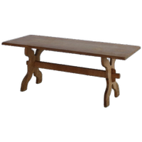 Vintage Eiken Salontafel | Tafel | Jaren 50 | Deens
