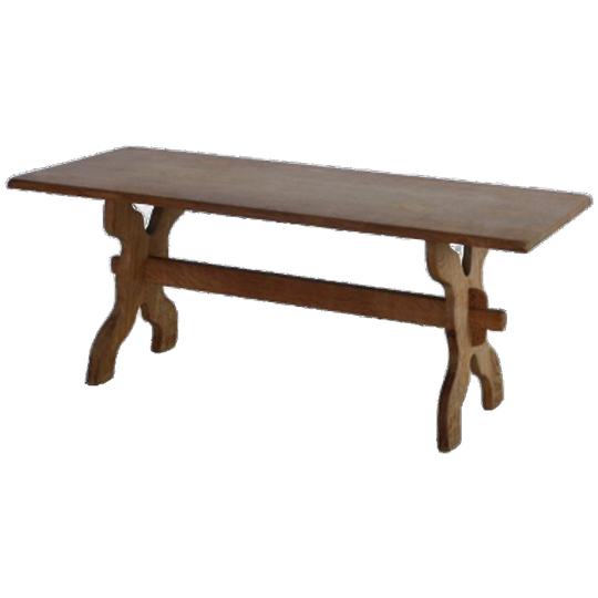 Vintage Eiken Salontafel | Tafel | Jaren 50 | Deens 1