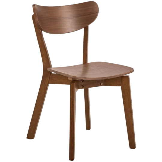 Roskilde Eetkamerstoel - Set Van 2 - Walnoot 1