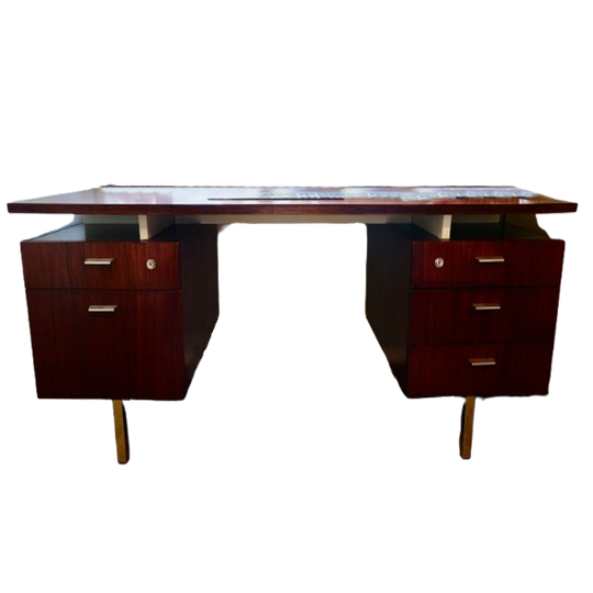 Vintage Jaren 60 Mid Century Modern Bureau, Palissander 1