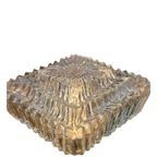 Vintage Plafonniere / Tafellamp Glas 70s thumbnail 1