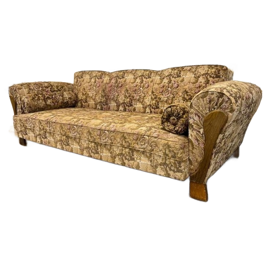 Vintage Gebloemde Zetel / Daybed / Slaapbank 1