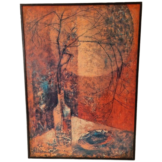 Le Ba Dang De Dode Tak Vintage Druk Print Op Hout 1