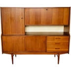 Vintage Berner Huwil Mid-Century Highboard thumbnail 1