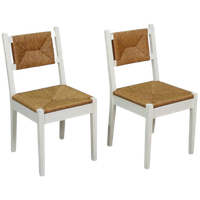 2X Vintage Ikea Eetkamerstoeltjes - Jaren '90 | 01524