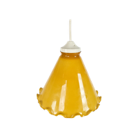 Murano - Opaalglas - Hanglamp - Italie - 3E Kwart 20E Eeuw