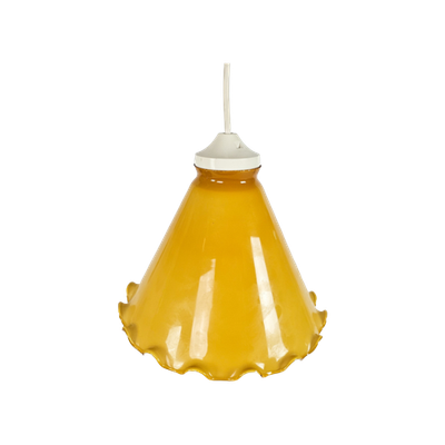 Murano - Opaalglas - Hanglamp - Italie - 3E Kwart 20E Eeuw