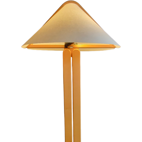 Vintage Houten Vloerlamp Van Domus 1970