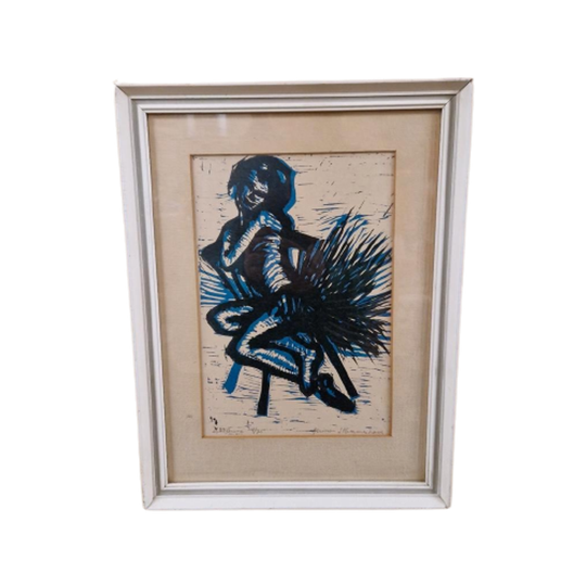 Herman Stammeshaus Linoneum Snede Ballerina 24 Van 75 Lijst 1