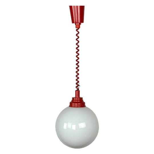 Space Age Opaline Hanglamp 1